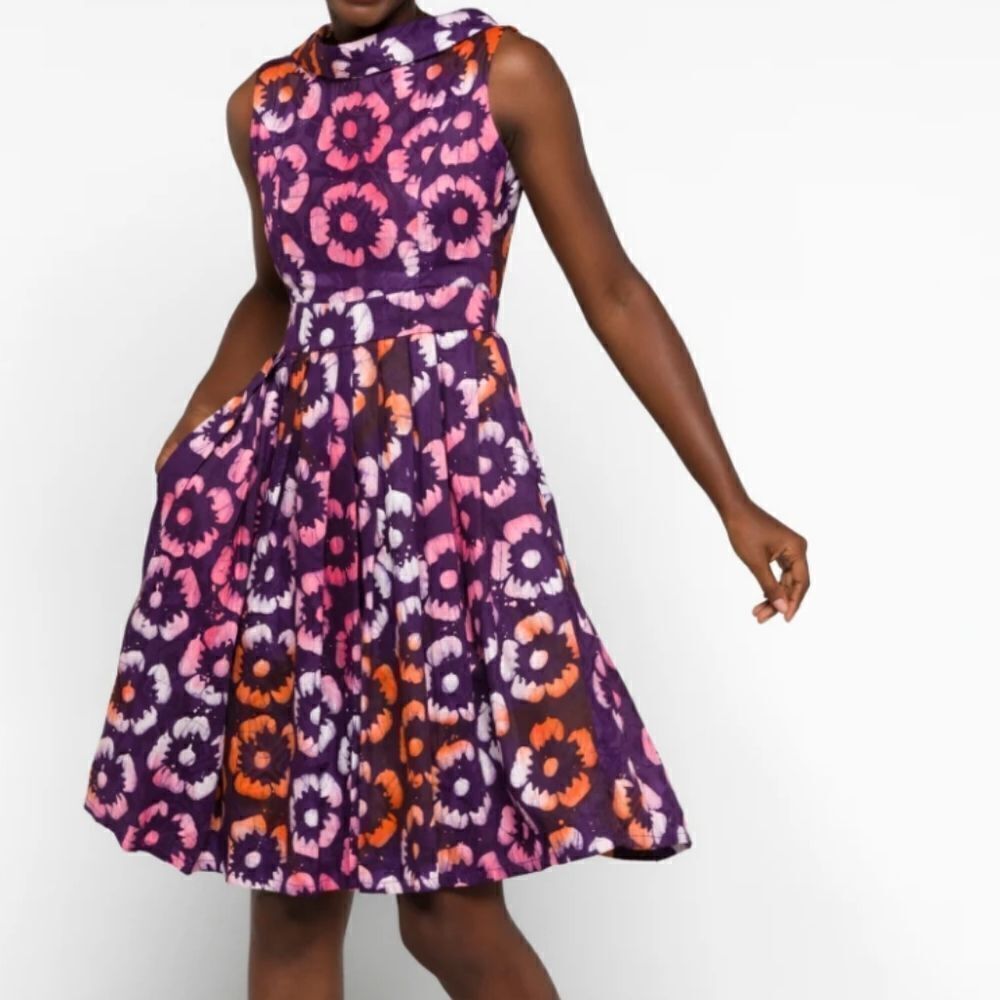 Busayo Ore Scoop Neck Dress